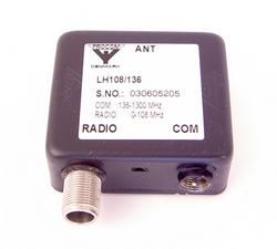 Delefilter  0-108 OG 136-1300 Mhz